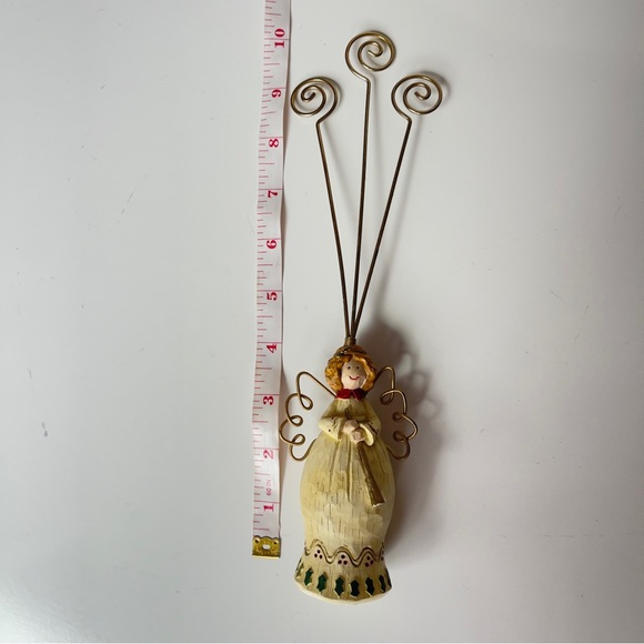 Vintage Angel Resin Collectible Memo/Photo/Note Holder Desk Figurine - Picture 5 of 6